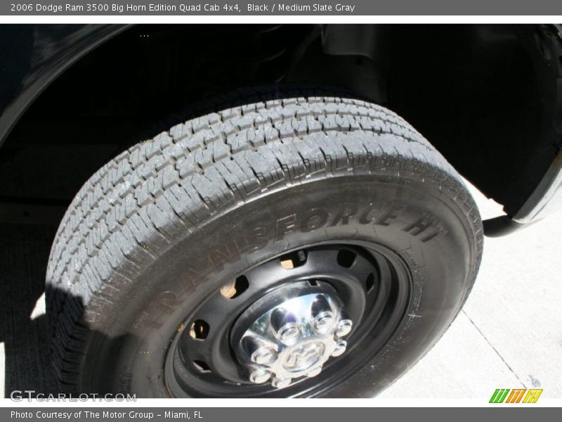 Black / Medium Slate Gray 2006 Dodge Ram 3500 Big Horn Edition Quad Cab 4x4