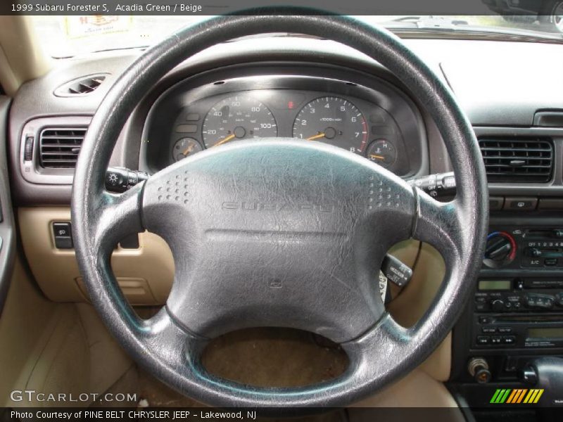 Acadia Green / Beige 1999 Subaru Forester S