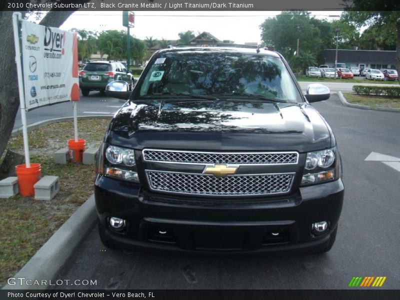 Black Granite Metallic / Light Titanium/Dark Titanium 2010 Chevrolet Suburban LTZ