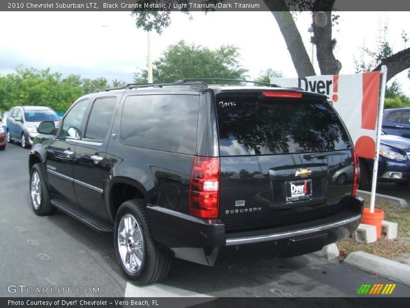 Black Granite Metallic / Light Titanium/Dark Titanium 2010 Chevrolet Suburban LTZ
