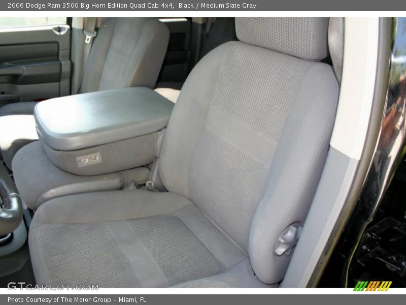 Black / Medium Slate Gray 2006 Dodge Ram 3500 Big Horn Edition Quad Cab 4x4