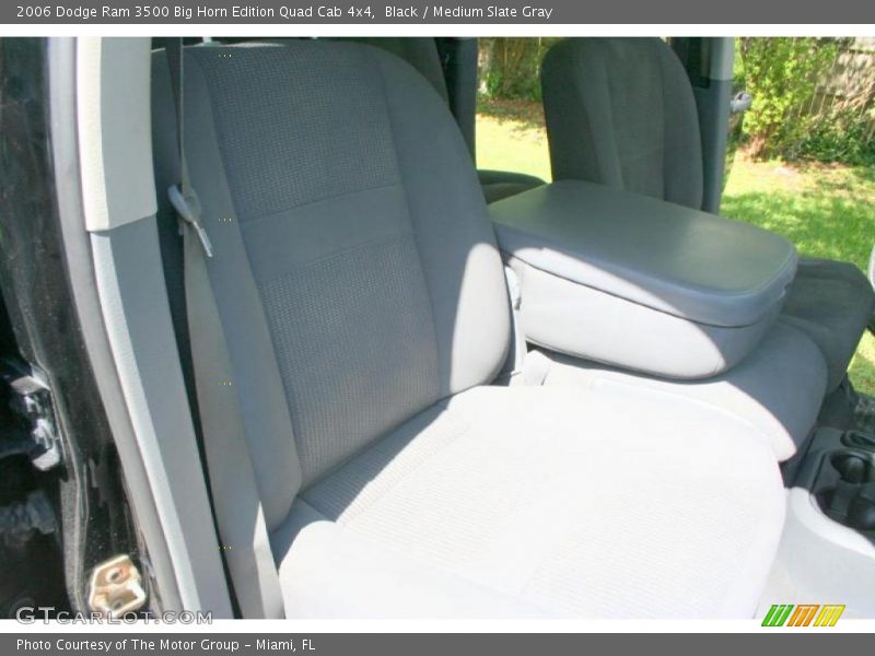 Black / Medium Slate Gray 2006 Dodge Ram 3500 Big Horn Edition Quad Cab 4x4