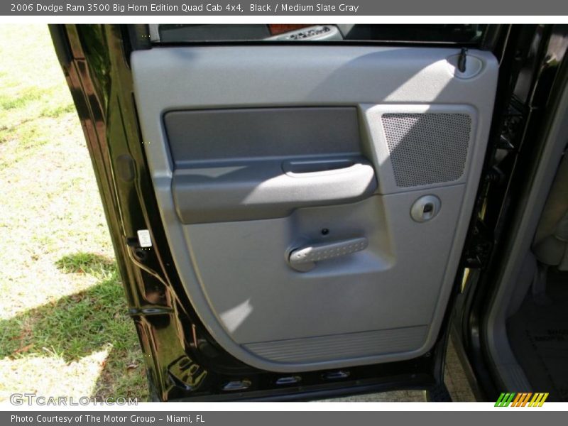 Black / Medium Slate Gray 2006 Dodge Ram 3500 Big Horn Edition Quad Cab 4x4