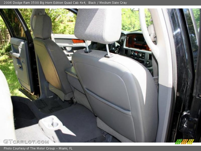 Black / Medium Slate Gray 2006 Dodge Ram 3500 Big Horn Edition Quad Cab 4x4