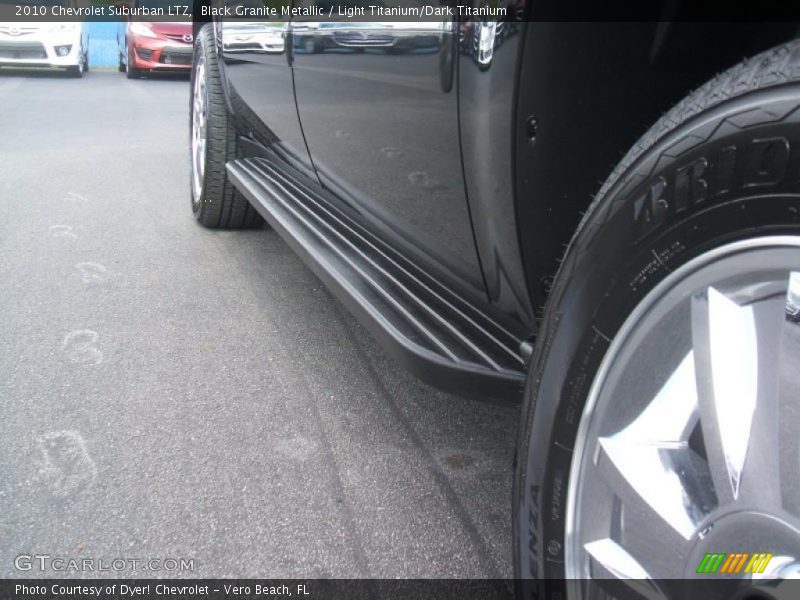 Black Granite Metallic / Light Titanium/Dark Titanium 2010 Chevrolet Suburban LTZ