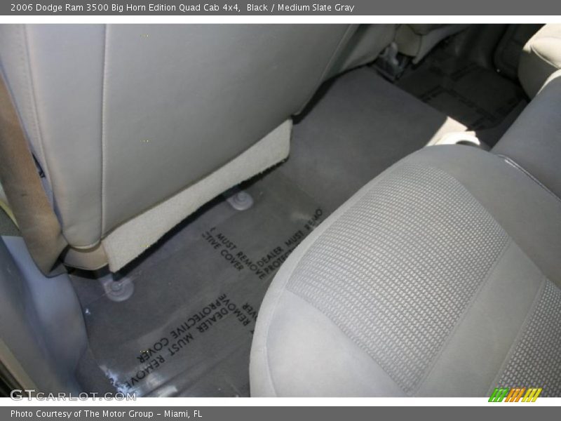 Black / Medium Slate Gray 2006 Dodge Ram 3500 Big Horn Edition Quad Cab 4x4