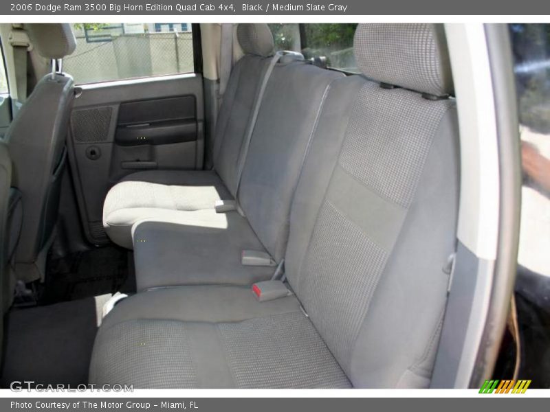 Black / Medium Slate Gray 2006 Dodge Ram 3500 Big Horn Edition Quad Cab 4x4