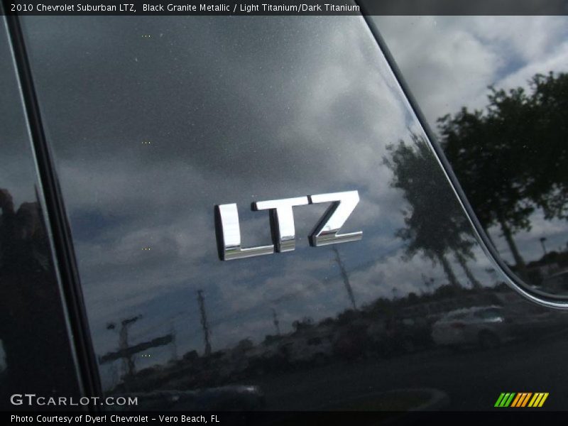 Black Granite Metallic / Light Titanium/Dark Titanium 2010 Chevrolet Suburban LTZ