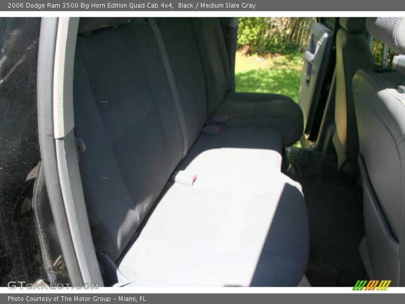 Black / Medium Slate Gray 2006 Dodge Ram 3500 Big Horn Edition Quad Cab 4x4