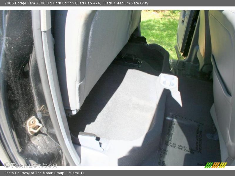 Black / Medium Slate Gray 2006 Dodge Ram 3500 Big Horn Edition Quad Cab 4x4