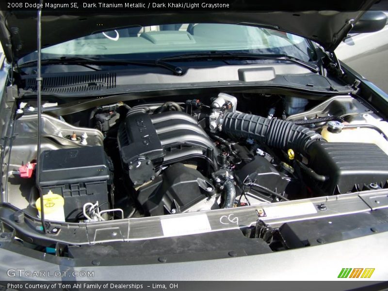 Dark Titanium Metallic / Dark Khaki/Light Graystone 2008 Dodge Magnum SE