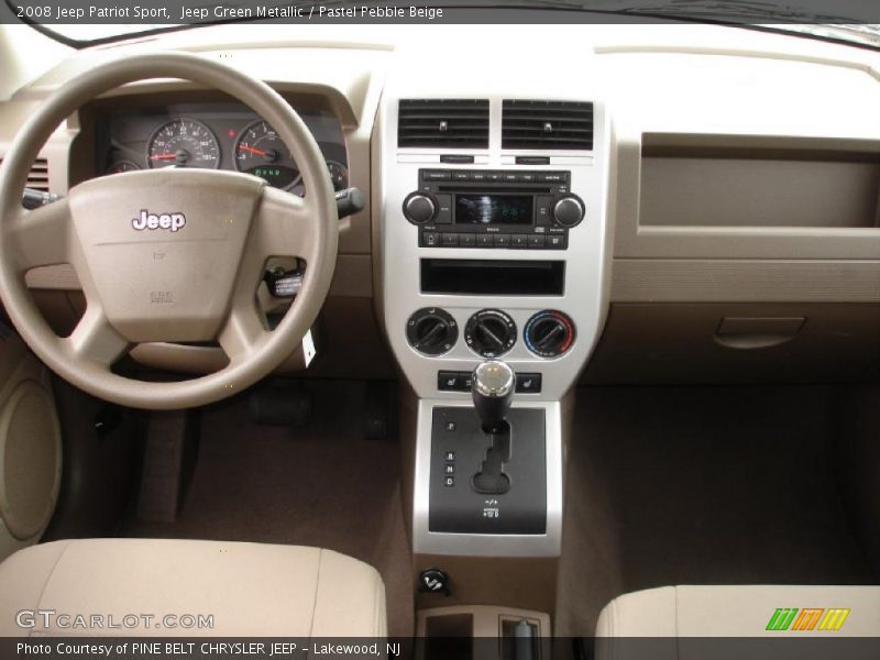 Jeep Green Metallic / Pastel Pebble Beige 2008 Jeep Patriot Sport