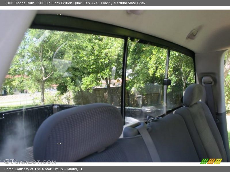 Black / Medium Slate Gray 2006 Dodge Ram 3500 Big Horn Edition Quad Cab 4x4