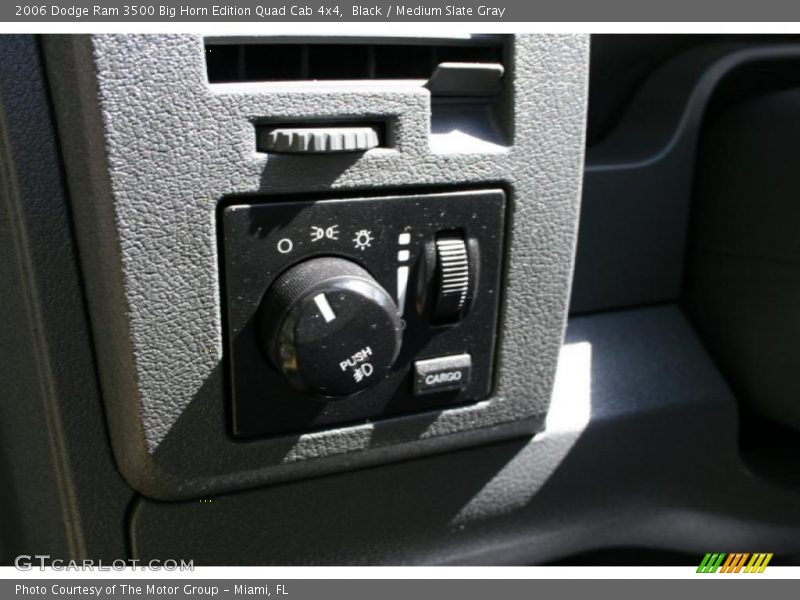 Black / Medium Slate Gray 2006 Dodge Ram 3500 Big Horn Edition Quad Cab 4x4