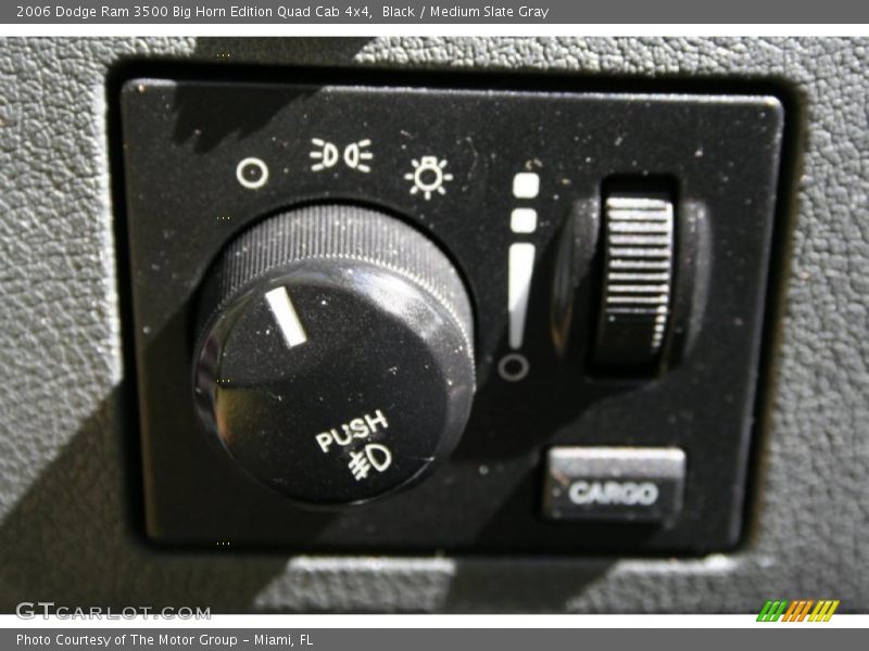Black / Medium Slate Gray 2006 Dodge Ram 3500 Big Horn Edition Quad Cab 4x4