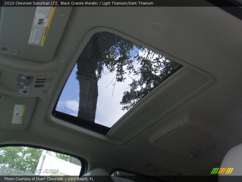 Black Granite Metallic / Light Titanium/Dark Titanium 2010 Chevrolet Suburban LTZ