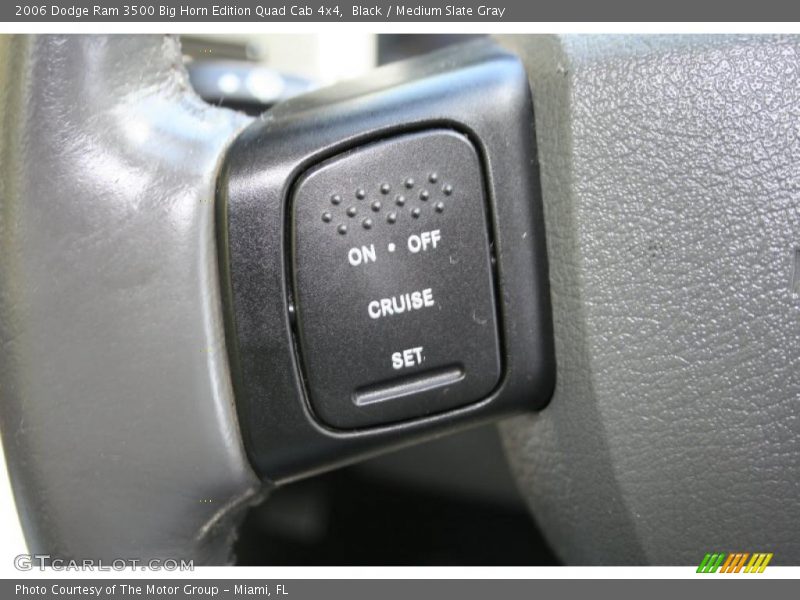 Black / Medium Slate Gray 2006 Dodge Ram 3500 Big Horn Edition Quad Cab 4x4