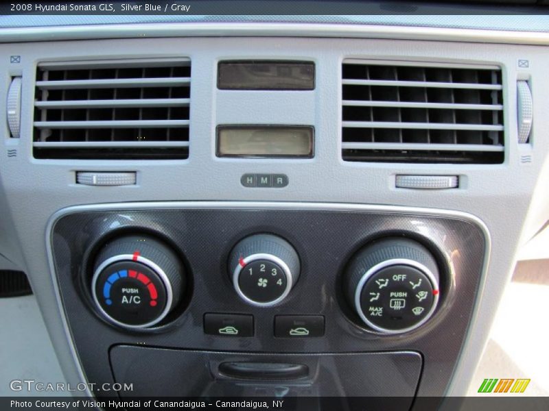 Silver Blue / Gray 2008 Hyundai Sonata GLS