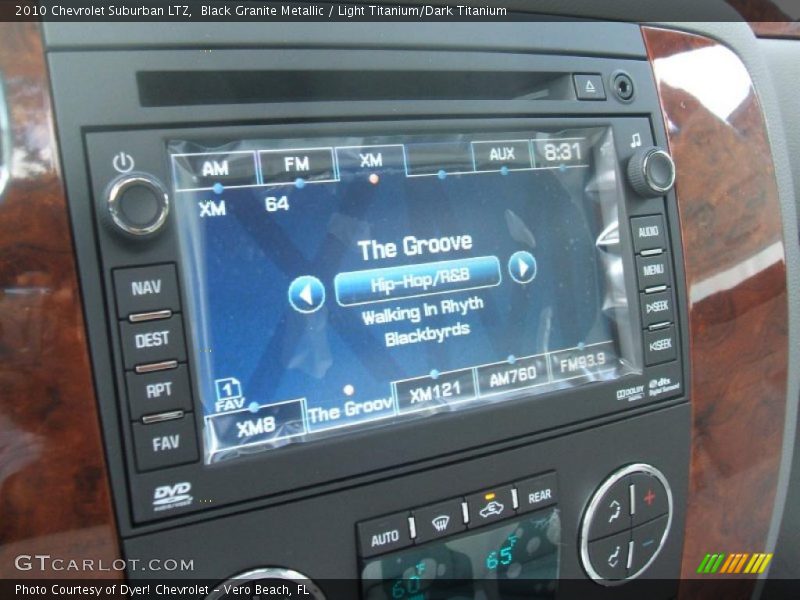Black Granite Metallic / Light Titanium/Dark Titanium 2010 Chevrolet Suburban LTZ