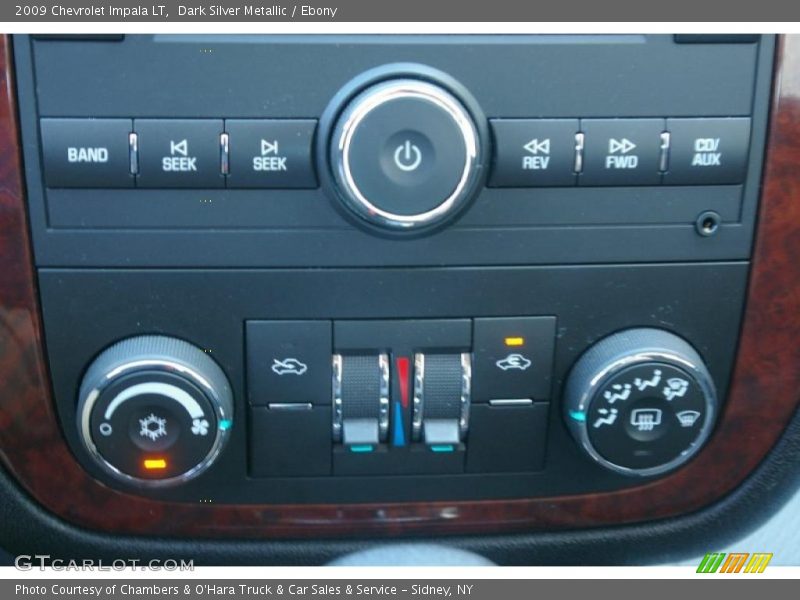 Dark Silver Metallic / Ebony 2009 Chevrolet Impala LT