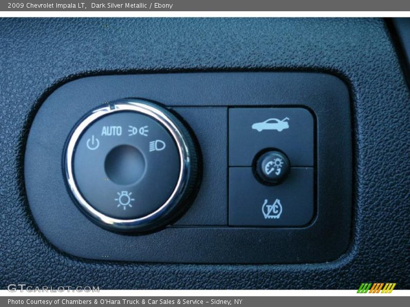 Dark Silver Metallic / Ebony 2009 Chevrolet Impala LT