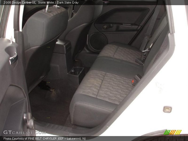 Stone White / Dark Slate Gray 2008 Dodge Caliber SE