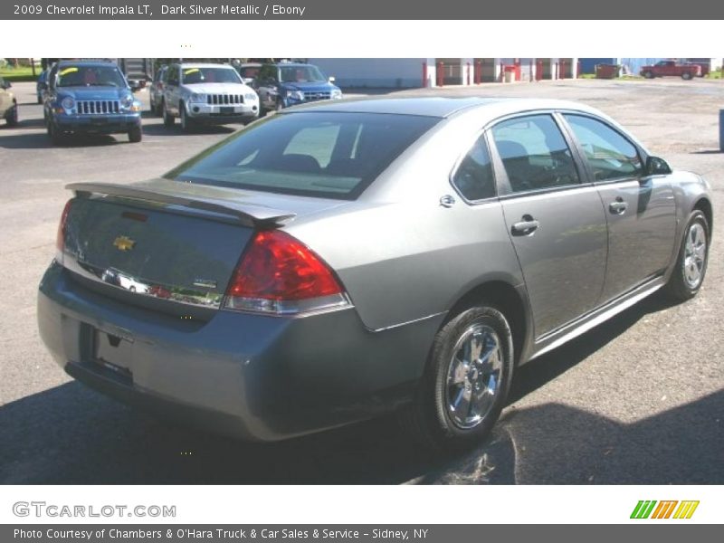 Dark Silver Metallic / Ebony 2009 Chevrolet Impala LT