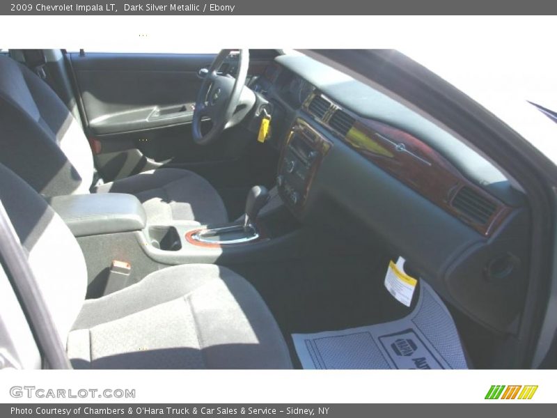 Dark Silver Metallic / Ebony 2009 Chevrolet Impala LT