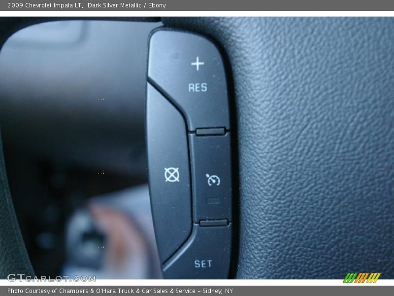 Dark Silver Metallic / Ebony 2009 Chevrolet Impala LT