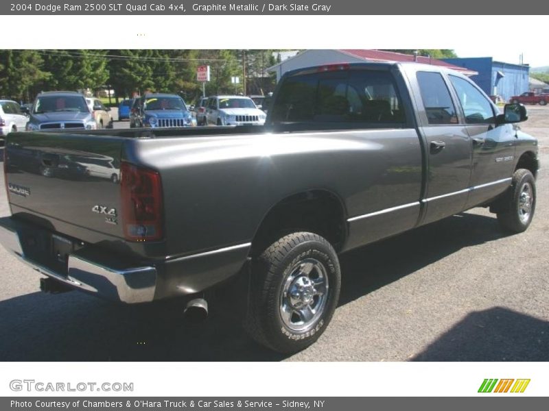 Graphite Metallic / Dark Slate Gray 2004 Dodge Ram 2500 SLT Quad Cab 4x4