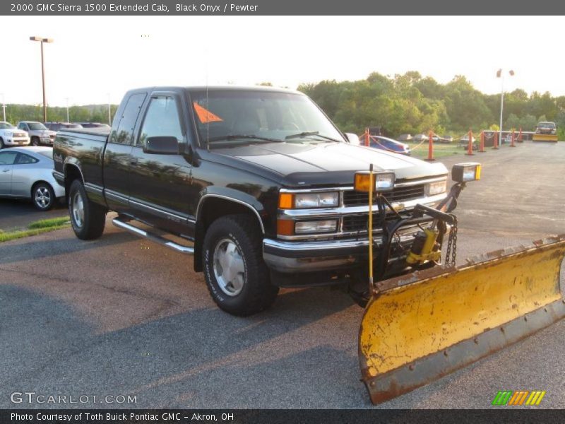 Black Onyx / Pewter 2000 GMC Sierra 1500 Extended Cab