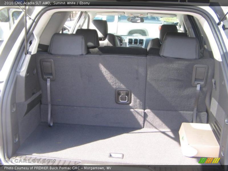 Summit White / Ebony 2010 GMC Acadia SLT AWD