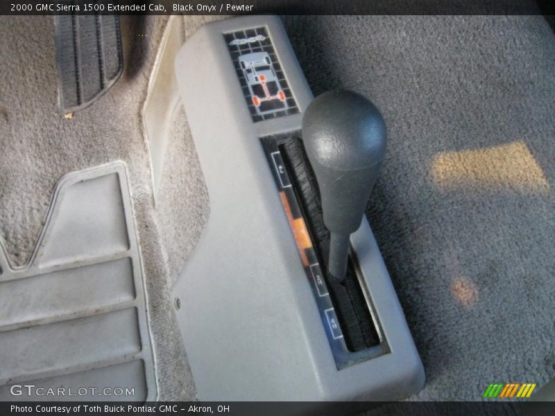 Black Onyx / Pewter 2000 GMC Sierra 1500 Extended Cab