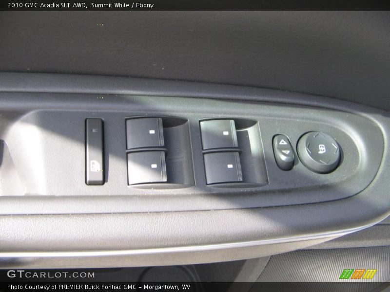 Summit White / Ebony 2010 GMC Acadia SLT AWD