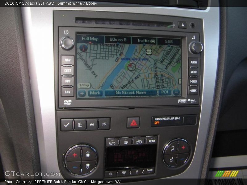 Summit White / Ebony 2010 GMC Acadia SLT AWD