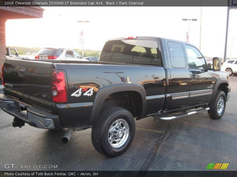 Black / Dark Charcoal 2006 Chevrolet Silverado 2500HD LT Extended Cab 4x4