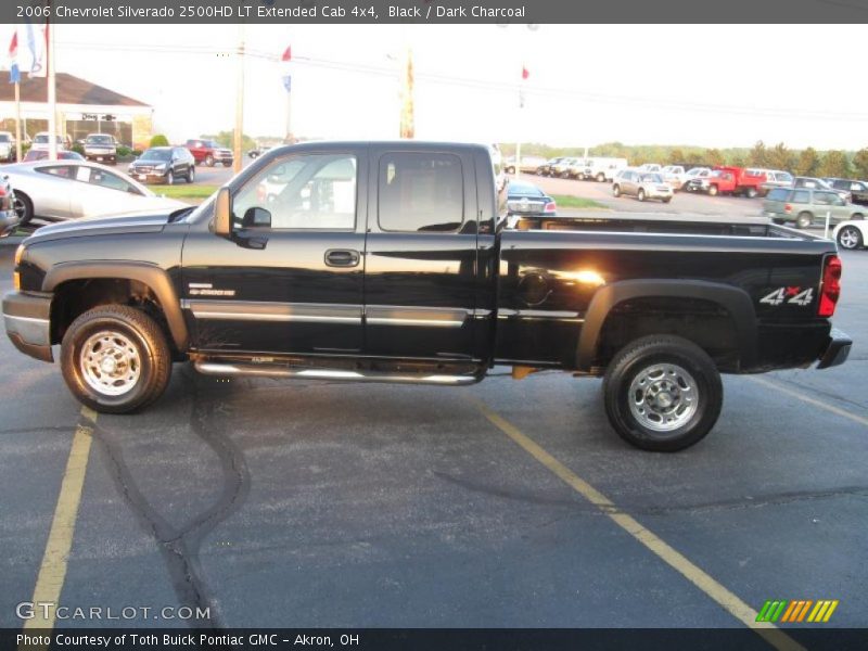 Black / Dark Charcoal 2006 Chevrolet Silverado 2500HD LT Extended Cab 4x4