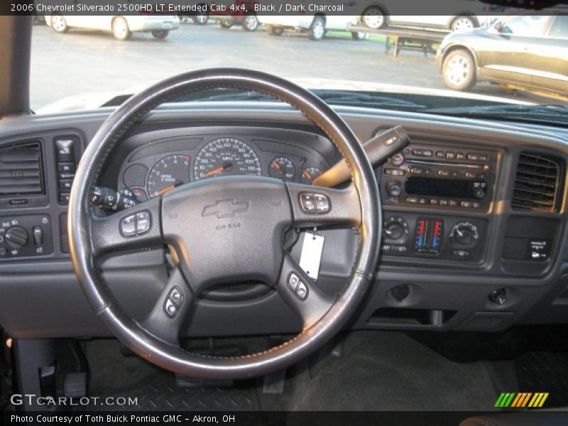 Black / Dark Charcoal 2006 Chevrolet Silverado 2500HD LT Extended Cab 4x4