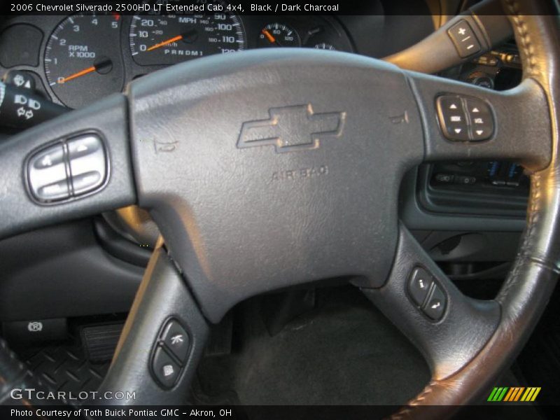 Black / Dark Charcoal 2006 Chevrolet Silverado 2500HD LT Extended Cab 4x4
