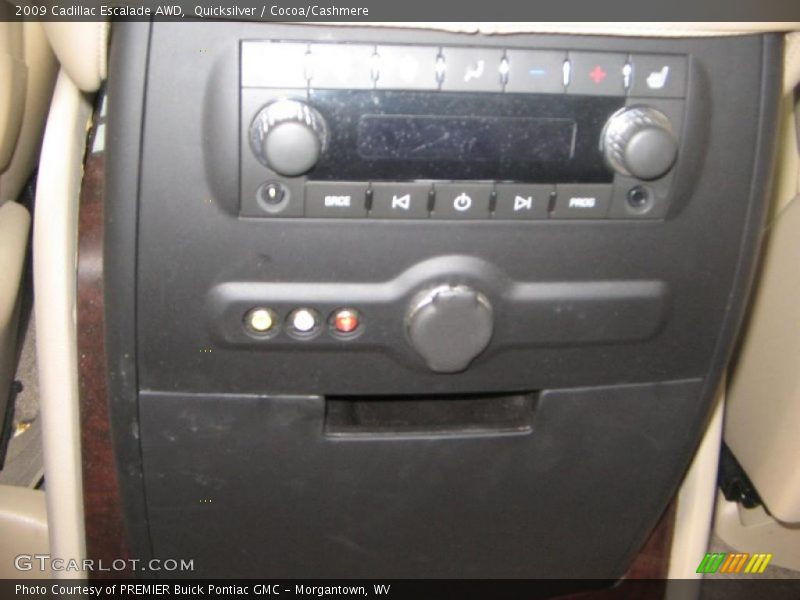 Quicksilver / Cocoa/Cashmere 2009 Cadillac Escalade AWD