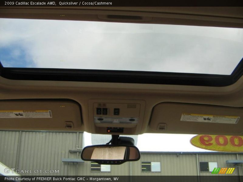 Quicksilver / Cocoa/Cashmere 2009 Cadillac Escalade AWD
