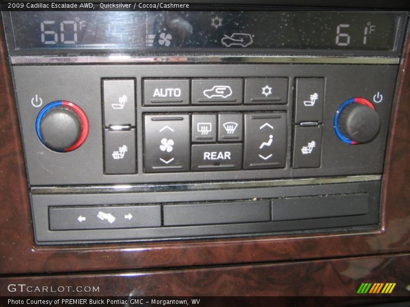 Quicksilver / Cocoa/Cashmere 2009 Cadillac Escalade AWD
