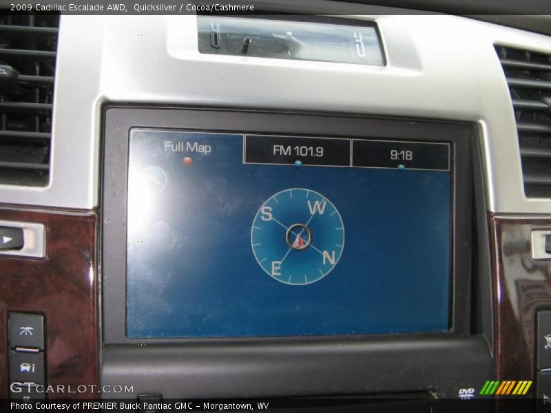 Quicksilver / Cocoa/Cashmere 2009 Cadillac Escalade AWD