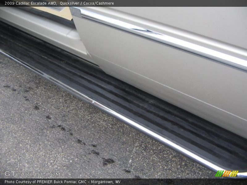 Quicksilver / Cocoa/Cashmere 2009 Cadillac Escalade AWD