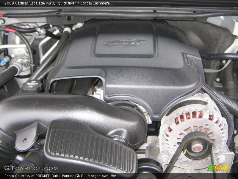 Quicksilver / Cocoa/Cashmere 2009 Cadillac Escalade AWD