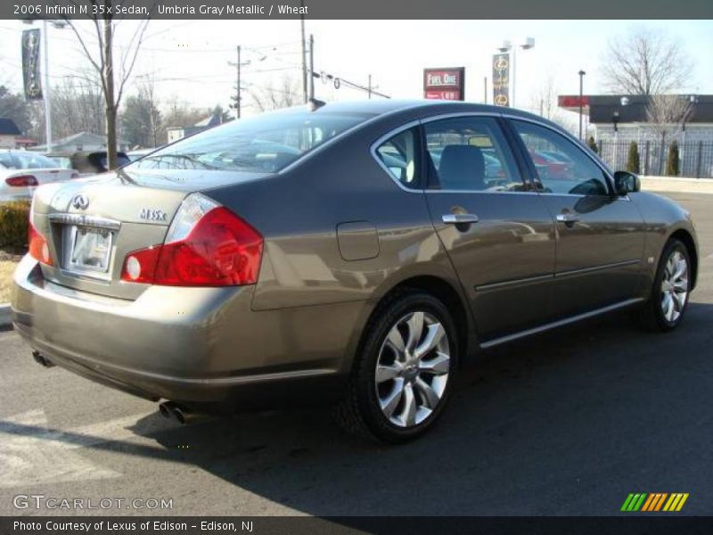 Umbria Gray Metallic / Wheat 2006 Infiniti M 35x Sedan