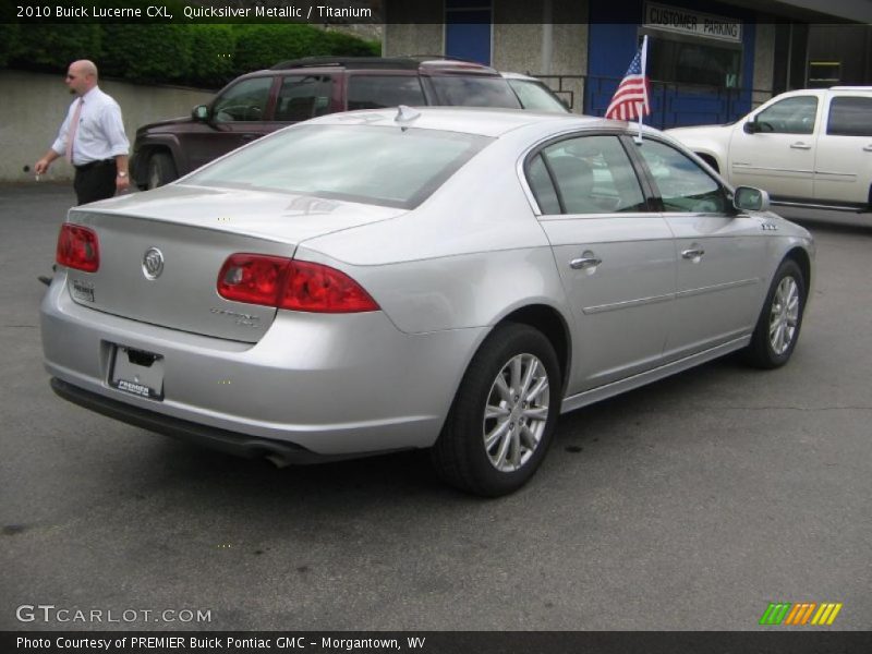 Quicksilver Metallic / Titanium 2010 Buick Lucerne CXL