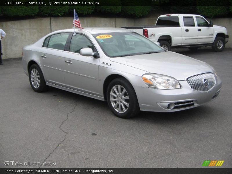 Quicksilver Metallic / Titanium 2010 Buick Lucerne CXL