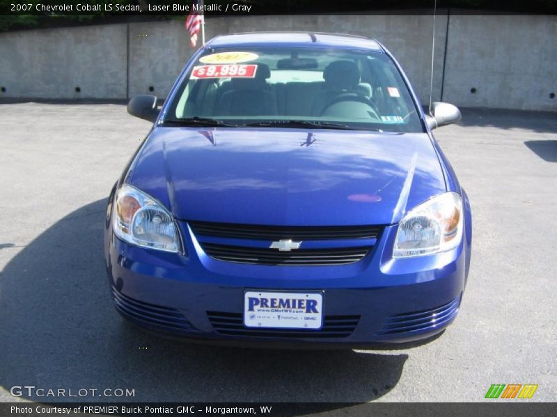 Laser Blue Metallic / Gray 2007 Chevrolet Cobalt LS Sedan