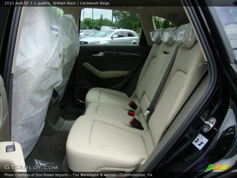 Brilliant Black / Cardamom Beige 2010 Audi Q5 3.2 quattro